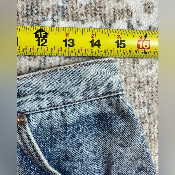 Vintage Jordache Acid Wash Denim Skirt 100% Cotton Size 14 (Measures Like A‎ 6 - Picture 8 of 11
